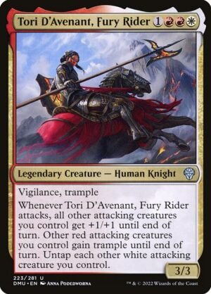 Tori D'Avenant, Fury Rider<br /><span class="collector-number">Collector No. 223</span>
