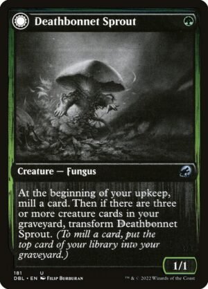 Deathbonnet Sprout // Deathbonnet Hulk<br /><span class="collector-number">Collector No. 181</span>