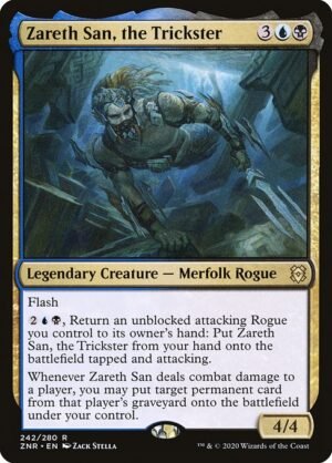 Zareth San, the Trickster - Foil<br /><span class="collector-number">Collector No. 242</span>