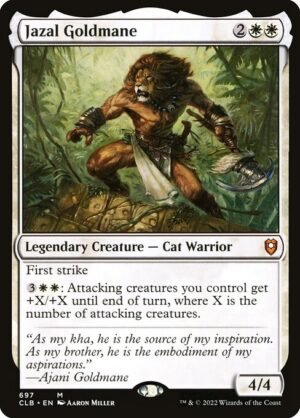 Jazal Goldmane<br /><span class="collector-number">Collector No. 697</span>