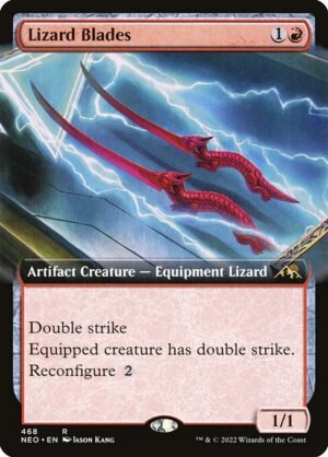 Lizard Blades - Foil<br /><span class="collector-number">Collector No. 468</span>