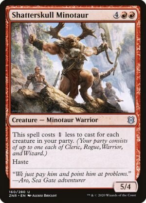 Shatterskull Minotaur<br /><span class="collector-number">Collector No. 160</span>