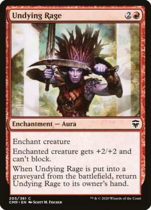 Undying Rage<br /><span class="collector-number">Collector No. 205</span>