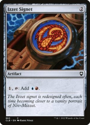 Izzet Signet<br /><span class="collector-number">Collector No. 863</span>