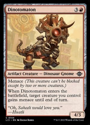 Dinotomaton<br /><span class="collector-number">Collector No. 144</span>