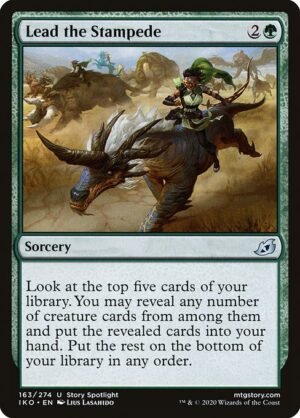 Lead the Stampede<br /><span class="collector-number">Collector No. 163</span>