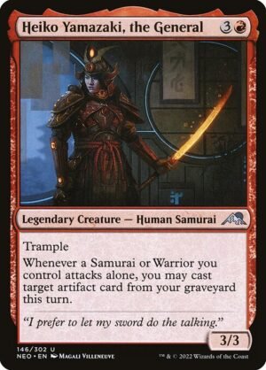 Heiko Yamazaki, the General<br /><span class="collector-number">Collector No. 146</span>