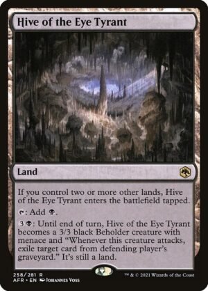 Hive of the Eye Tyrant - Foil<br /><span class="collector-number">Collector No. 258</span>