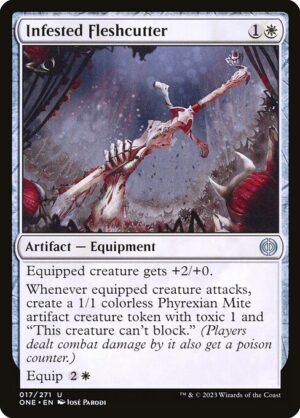 Infested Fleshcutter<br /><span class="collector-number">Collector No. 17</span>