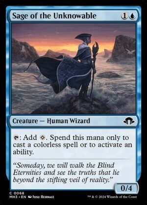 Sage of the Unknowable<br /><span class="collector-number">Collector No. 68</span>