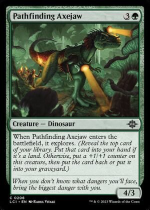 Pathfinding Axejaw<br /><span class="collector-number">Collector No. 206</span>