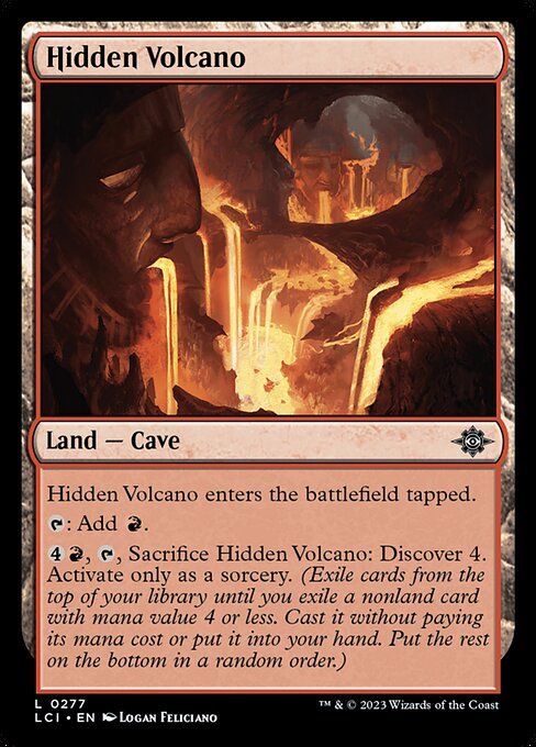 Hidden Volcano<br /><span class="collector-number">Collector No. 277</span>