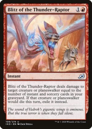Blitz of the Thunder-Raptor<br /><span class="collector-number">Collector No. 109</span>