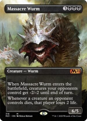 Massacre Wurm - Foil<br /><span class="collector-number">Collector No. 316</span>
