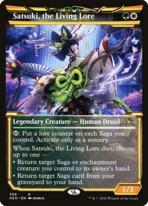 Satsuki, the Living Lore<br /><span class="collector-number">Collector No. 399</span>