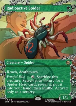 Radioactive Spider - Foil<br /><span class="collector-number">Collector No. 212</span>