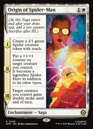 Origin of Spider-Man - Foil<br /><span class="collector-number">Collector No. 9</span>