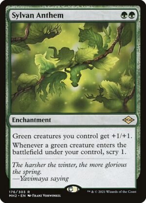 Sylvan Anthem - Foil<br /><span class="collector-number">Collector No. 176</span>