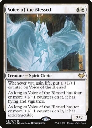 Voice of the Blessed - Foil<br /><span class="collector-number">Collector No. 44</span>