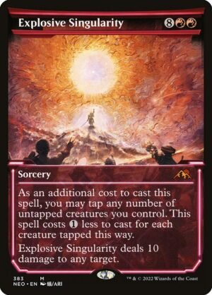 Explosive Singularity - Foil<br /><span class="collector-number">Collector No. 383</span>