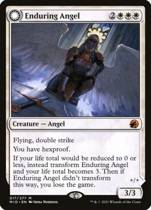 Enduring Angel // Angelic Enforcer<br /><span class="collector-number">Collector No. 17</span>