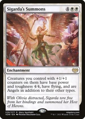 Sigarda's Summons - Foil<br /><span class="collector-number">Collector No. 36</span>