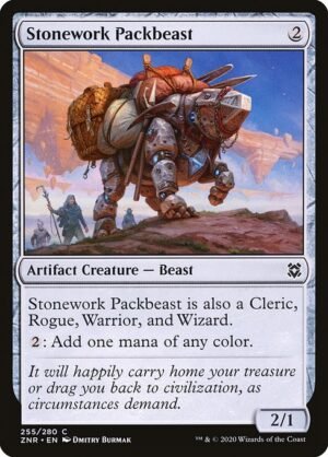 Stonework Packbeast<br /><span class="collector-number">Collector No. 255</span>