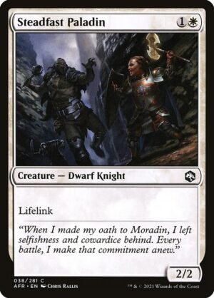 Steadfast Paladin<br /><span class="collector-number">Collector No. 38</span>