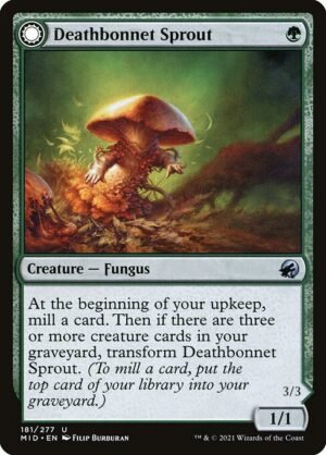 Deathbonnet Sprout // Deathbonnet Hulk<br /><span class="collector-number">Collector No. 181</span>