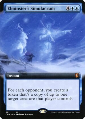Elminster's Simulacrum - Foil<br /><span class="collector-number">Collector No. 561</span>