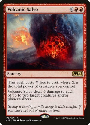Volcanic Salvo - Foil<br /><span class="collector-number">Collector No. 172</span>