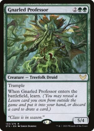 Gnarled Professor - Foil<br /><span class="collector-number">Collector No. 133</span>