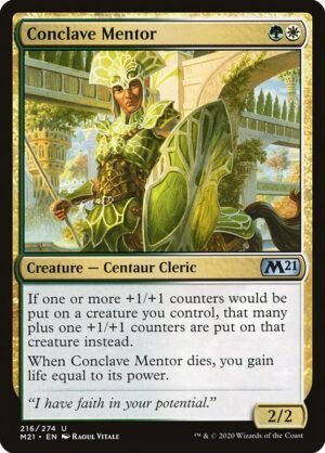 Conclave Mentor<br /><span class="collector-number">Collector No. 216</span>