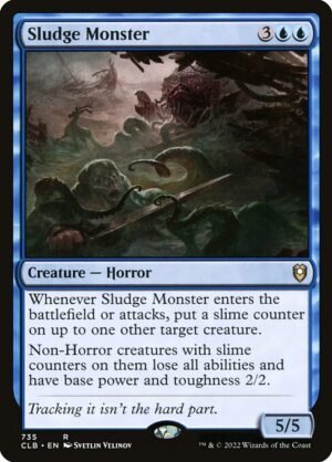 Sludge Monster<br /><span class="collector-number">Collector No. 735</span>