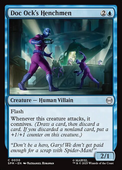Doc Ock's Henchmen<br /><span class="collector-number">Collector No. 30</span>