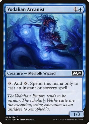Vodalian Arcanist<br /><span class="collector-number">Collector No. 83</span>