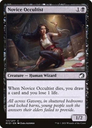 Novice Occultist<br /><span class="collector-number">Collector No. 117</span>