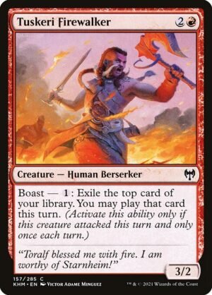 Tuskeri Firewalker<br /><span class="collector-number">Collector No. 157</span>