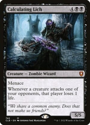 Calculating Lich<br /><span class="collector-number">Collector No. 742</span>