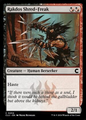 Rakdos Shred-Freak<br /><span class="collector-number">Collector No. 204</span>
