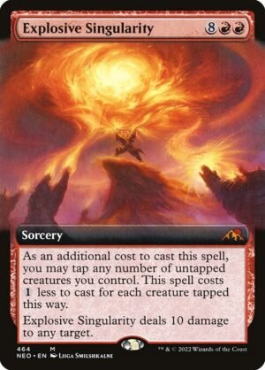 Explosive Singularity - Foil<br /><span class="collector-number">Collector No. 464</span>