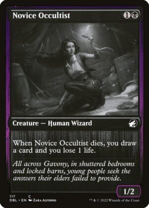 Novice Occultist<br /><span class="collector-number">Collector No. 117</span>