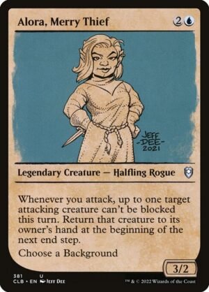 Alora, Merry Thief<br /><span class="collector-number">Collector No. 381</span>