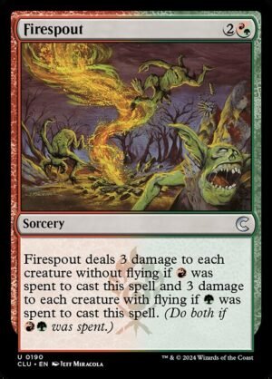 Firespout<br /><span class="collector-number">Collector No. 190</span>