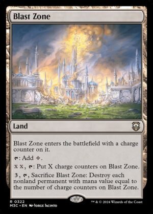 Blast Zone<br /><span class="collector-number">Collector No. 322</span>