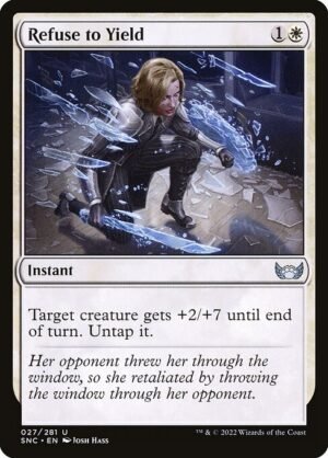 Refuse to Yield<br /><span class="collector-number">Collector No. 27</span>