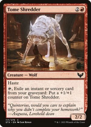 Tome Shredder<br /><span class="collector-number">Collector No. 117</span>