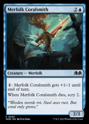 Merfolk Coralsmith<br /><span class="collector-number">Collector No. 60</span>