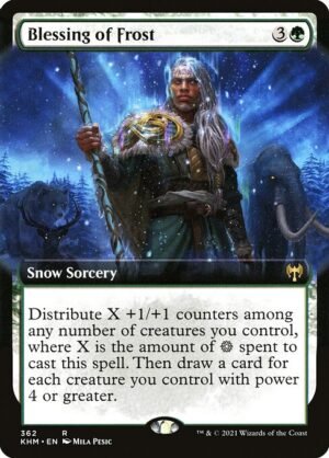 Blessing of Frost - Foil<br /><span class="collector-number">Collector No. 362</span>