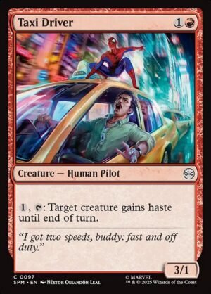 Taxi Driver<br /><span class="collector-number">Collector No. 97</span>